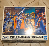 Bandai 1/144 A-Class Heavy Metal Set Model Kit G.Roon Bat-Shu 5061544 Model
