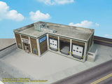 N Scale Building - Cross Dock / Warehouse -  PRE-CUT Cardstock (PAPER) Kit CDN1 Model