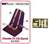 AML Models 1/48 GERMAN FIESELER Fi-156 STORCH SEAT BELTS Photo Etch Set Model