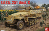 DRAMI DM6187 1/35 Sd.Kfz.251/1 Ausf.C Tank Assembly Plastic Model Kit Model