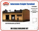 HO Scale Train INTERSTATE FREIGHT TERMINAL Kit Model Power New Sealed 411 Model