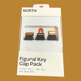 North Figural Keyboard Key Cap Pack NEW SEALED IN BOX Model