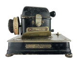 Antique Safe-Guard Check Writer Model G Mechanical Desk Protector Lansdale PA Model