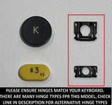 Logitech K380 WIRELESS KEYBOARD | SINGLE REPLACEMENT KEYCAPS KEYS (Y-R0056) Model