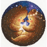 RTO counted cross stitch kit "Touching a star", 16,5x16,5cm, DIY Model
