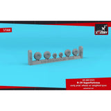 Armory Models AR AW14323 Scale 1/144 B-29 Superfortress early wheels w/ weighted Model