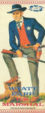 U.S. Marshal Wyatt Earp 1/8 Scale Model Kit Figure [New Toy] Model