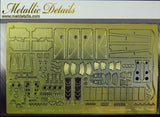 Metallic Details MD4818 Set for aircraft Ju-88 (exterior), 1/48 scale photoetch Model