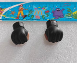 1Pair 1/6 Unique Boxing Glove Model Action Figure 12" Hands Soldier Fashion Model