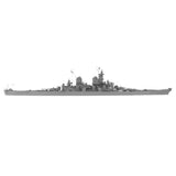 SSMODEL RHWS1250040 1/1250 Military Model Kit Water Line USS Missouri Battleship Model