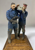 1/16 Figure - 110 mm Rumpler IV Pilot and Mechanic Great War (2 figures) Model