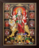 New Synthetic & Acrylic Sheet Religious HD Printed Picture With Wooden Frame Model