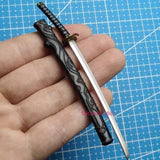 1/12 Scale Samurai Sword Model For 6" Action Figure Accessories (No Figure) Model
