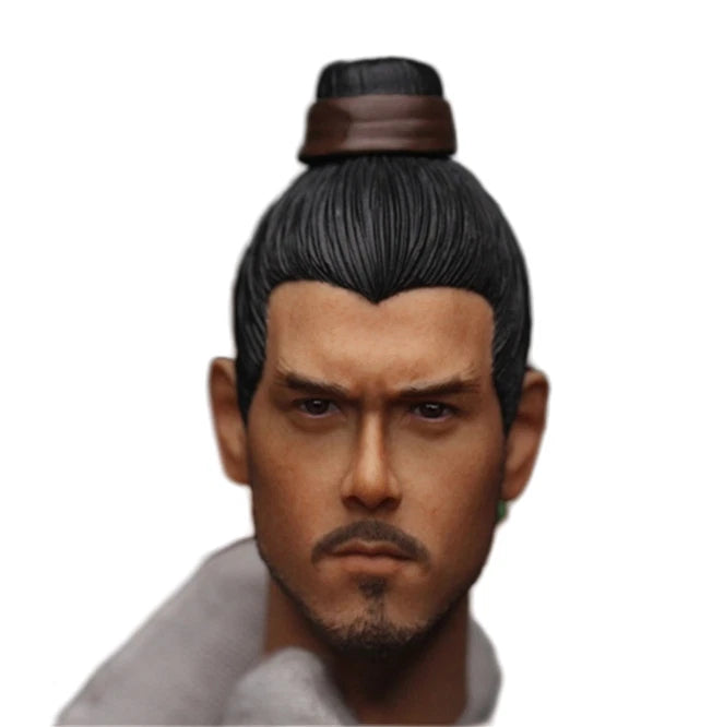 1/6 Ancient Soldier Eddie Peng Head Carving Sculpt Model Fit 12'' Figure Model