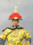 1/6  emperor hat Ancient official hat Kangxi Qianlong dynasty crown Model Toy Model
