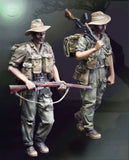 1/35 Scale WWII Australian Jungle Soldiers Resin Model Kit ?C 2 Unpainted Figures Model