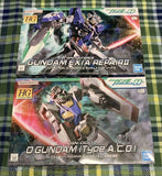 GUNDAM EXIA Repair II & O 0 Type A.C.O HG 1:144 BANDAI Model Kit SET Model