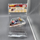 New Lemax Sledding Winter Children Figurines Holiday Village Collection #72545 Model