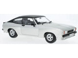 MCG 1:18 Scale Diecast Model Car 1975 FORD CAPRI MK2 X-PACK, SILVER, RHD Model