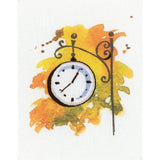 RTO stamped Satin Stitch Kit "Paint by Threads" DT-C003, 15x20 cm, DIY Model