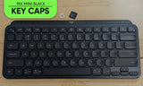 OEM Logitech MX Keys MINI Keyboard REPLACEMENT KEY CAPS & HINGE ONLY Parts Black Model