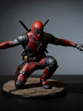 Deadpool Marvel Unpainted Figure Statue Comic Display Collectible 3D Printed Model