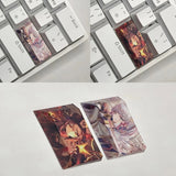 Cartoon Mechanical Keyboard Thermal Sublimation Keycaps for Genshin Key Parts Model