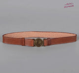 Cool Real Leather Belt Model Fit for 12" Action Figure Soldier 1/6 Scale Model