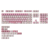 129keys Lazy Theme Keycaps Set for 61/84/87/104/108 for Mechanical Keyboards Model