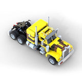 Mocs Bricks Sets PF Peterbilt 359 Semi Truck Building Toys Kits 1542 Pieces Model