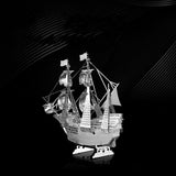 3D Metal Jigsaw Puzzle Model Kit Boat Assembly Model DIY Ship Kits Adults Model