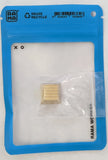 RAMA WORKS WAVE SEQ2 Br - Brass Keycap "Gold" (Cherry MX) - Matte Model