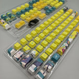 Lucy Rebecca 120 Keycaps OEM Dye-sub PBT New for Cherry MX Keyboard Edgerunners Model