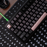 164 Keys PBT Doubleshot Keycaps Cherry Profile Translucent Keycaps Set Model