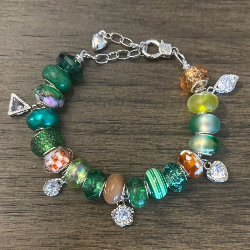 Jewelry- European charm bracelet. New!! Custom crafted bracelet. Charms