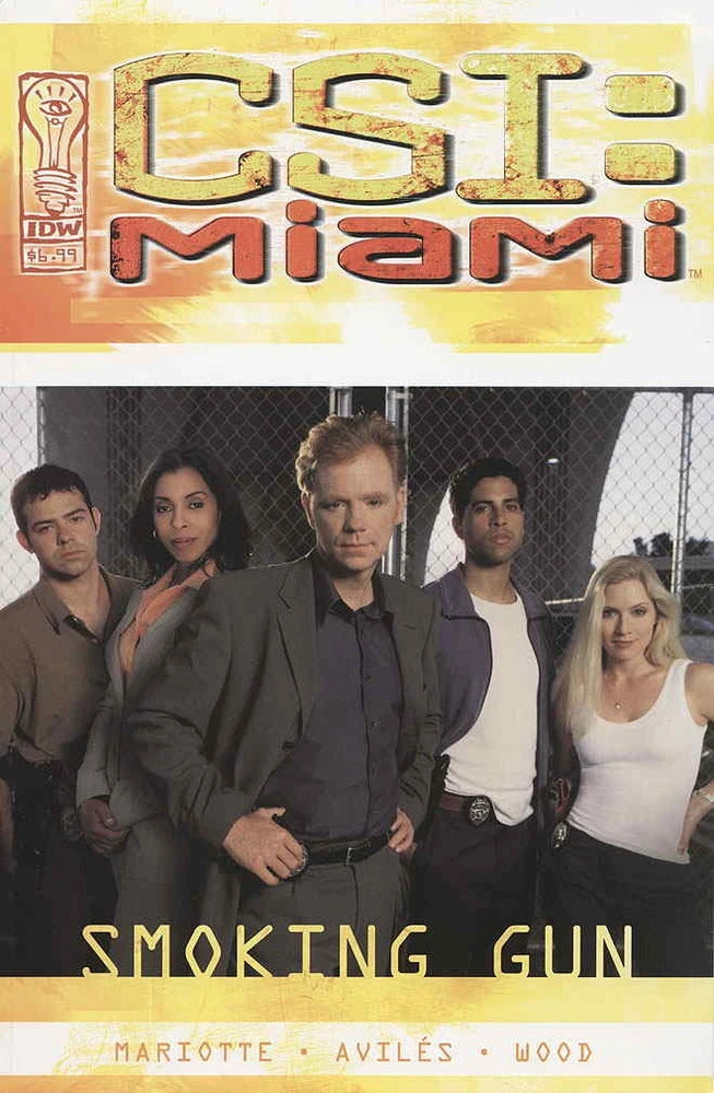 CSI Miami-Smoking Gun #1 VF/NM; IDW | David Caruso Photo Cover - w/Bag+Board Model