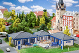 N Scale Buildings - 231725 - THW building with vehicle hall - Kit Model