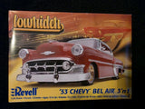 1953 Chevy Bel Air 3n1 Lowrider By Revell 1/24 Scale Model
