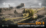 Scale model Divisional towed gun M1942 ZiS-3 Resin model kit 1/35 SPALAH 30035 Model