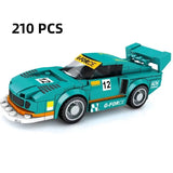 MOC Car Porsche 935 K3 Building Block Model Kit Toy Gift 210 Pcs Model