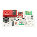 AM MW Radio Receiver Medium Wave Electronics DIY Kit 3V DC with Enclosure Model