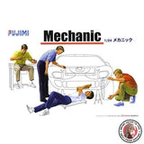 Fujimi GT-3 Garage & Tool Series No.3 Mechanic 1/24 Plastic Model Kit Model