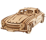 Mechanical UGEARS wooden 3D puzzle Model Winged Sports Coupe Constructor kit Model