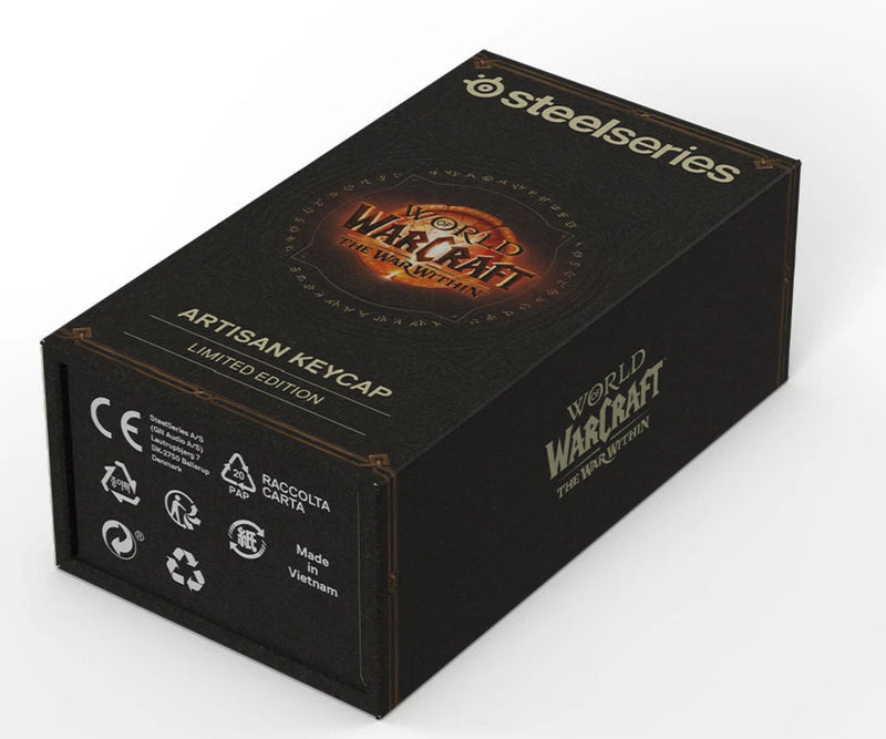 SteelSeries Artisan Keycap WOW Edition Sealed New w/ In-Game Item Code Model