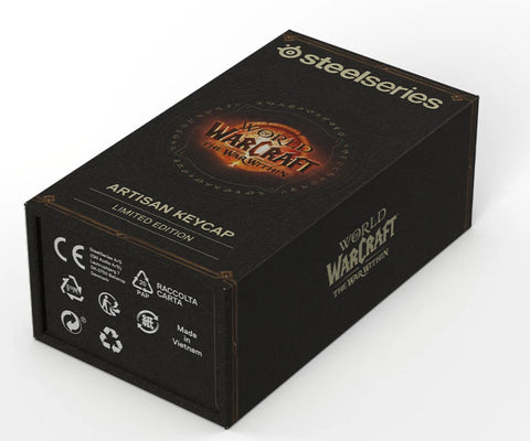 SteelSeries Artisan Keycap WOW Edition Sealed New w/ In-Game Item Code Model