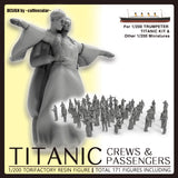 Tori Factory 1/200 TITANIC Crews and Passengers(171 ea) Figure Model Kit #FS-01 Model