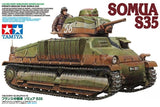 Tamiya 35344 1/35 Scale Model Kit WWII French Medium Cavalry Tank SOMUA S35 Model