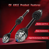 2Pcs Front Left Right For 2016-2019 Mini Cooper Clubman 1.5L CV Axle Assembly Model