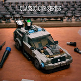 MOC Car DeLorean Building Block Model Kit Toy Gift 526 Pcs Model