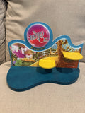Vintage 1998 Wizard of Oz ENESCO Figurine Displayer Display Shelf Model